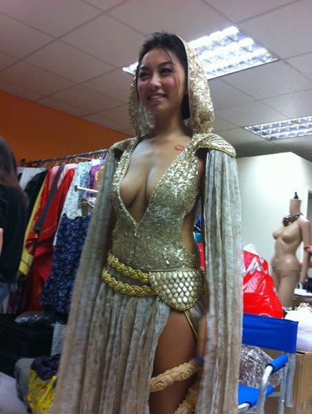 最全性感车模雷凯欣高清壁纸