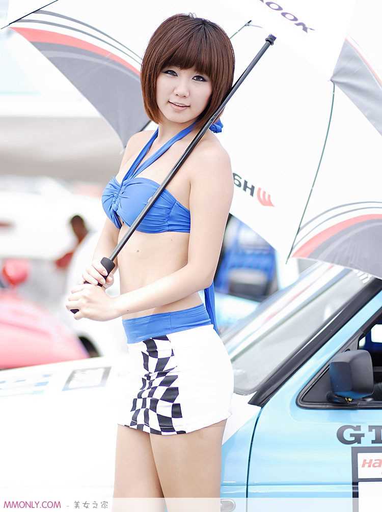 优质韩国车模柳智惠车展可爱高清相册