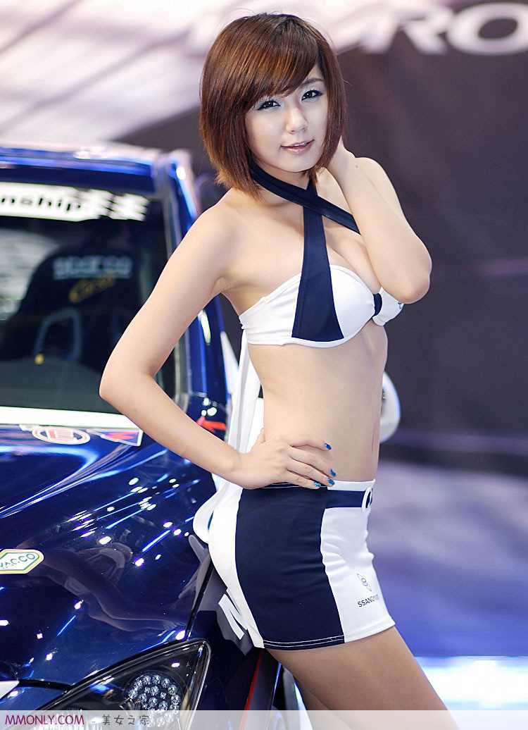 优质韩国车模柳智惠车展可爱高清相册