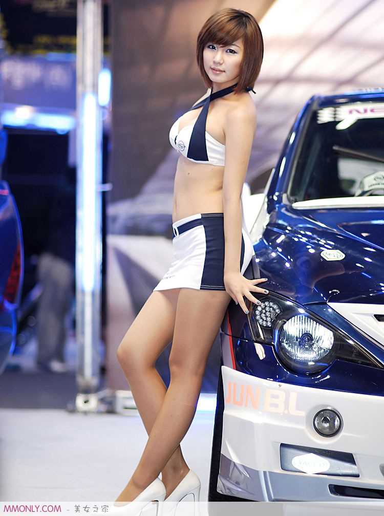 优质韩国车模柳智惠车展可爱高清相册