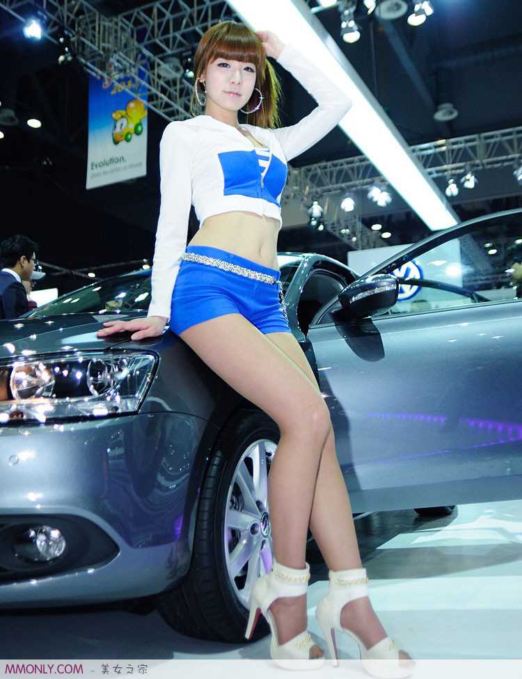 特别专辑韩国车模林智慧车展高清图片