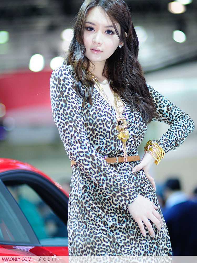 特别专辑韩国车模林智慧车展高清图片