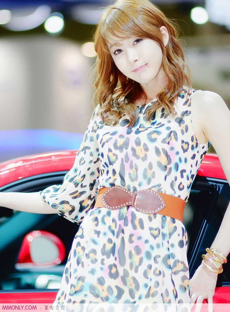 特别专辑韩国车模林智慧车展高清图片