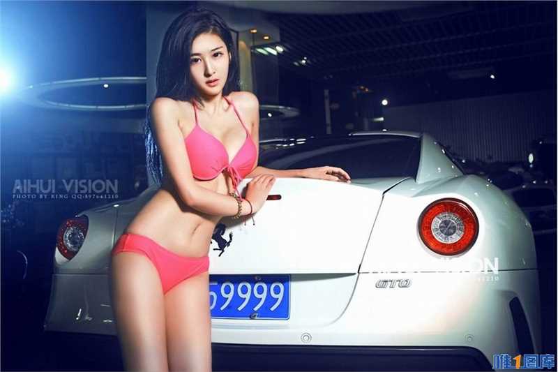 特别专辑北京性感车模比基尼高清图片