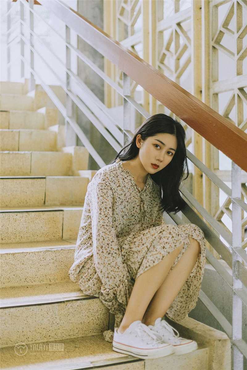 高清邻家妹妹小清新连衣裙甜美可人唯美私房照图集