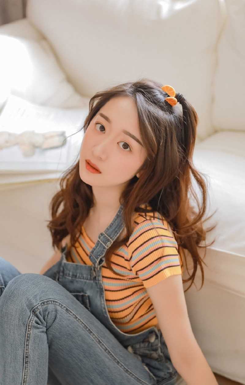 最全邻家小妹妹俏皮马尾辫明眸善睐甜美集壁纸