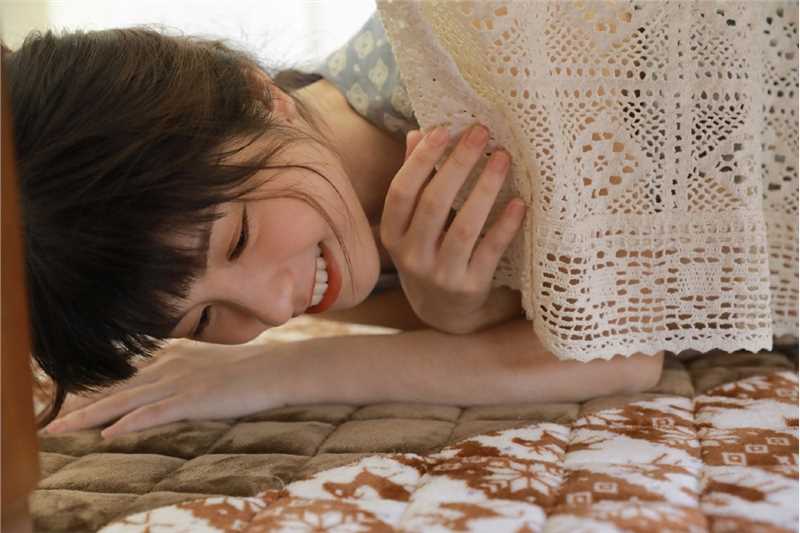 高清淡雅脱俗小清新美少女青涩稚嫩大长腿睡衣动人甜美女孩图集