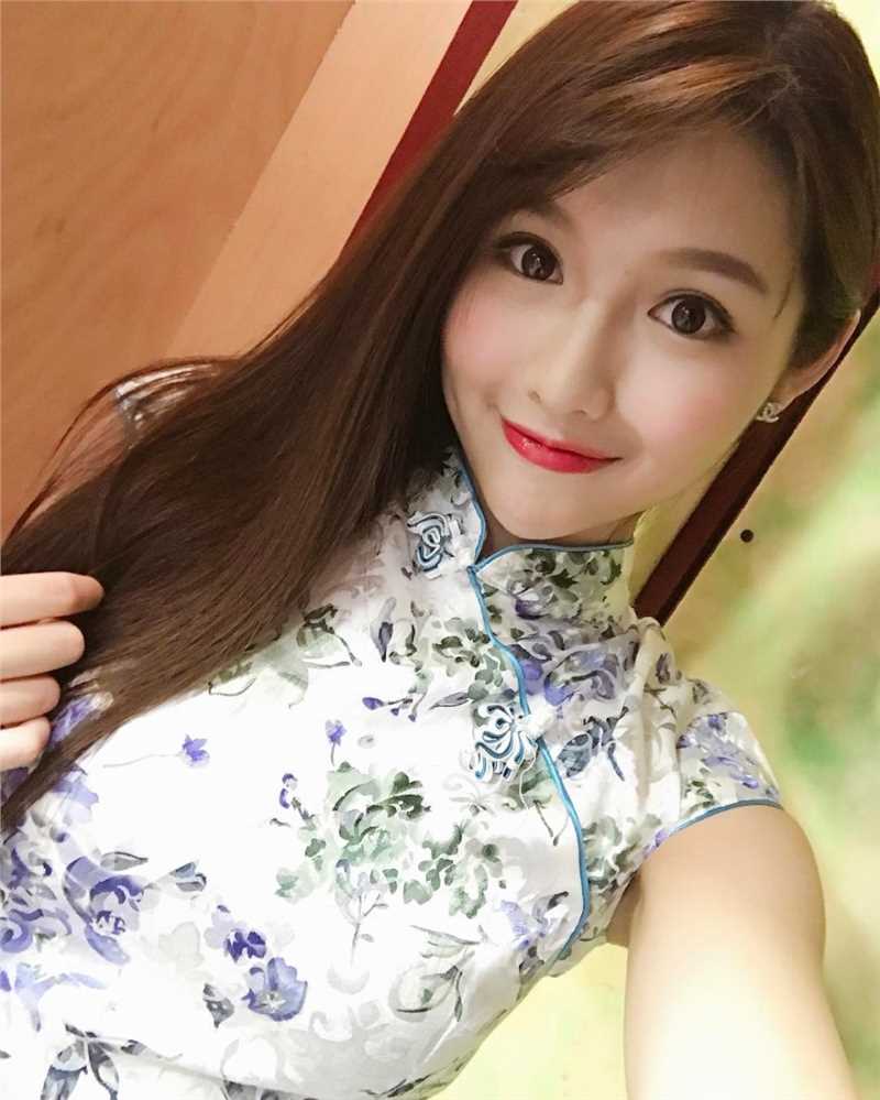 香港美女黄乐乐私房照甜美迷人