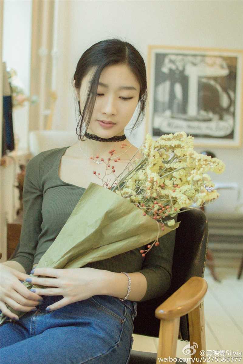 高清美女校花吴映蝶微博私房照甜美迷人图集