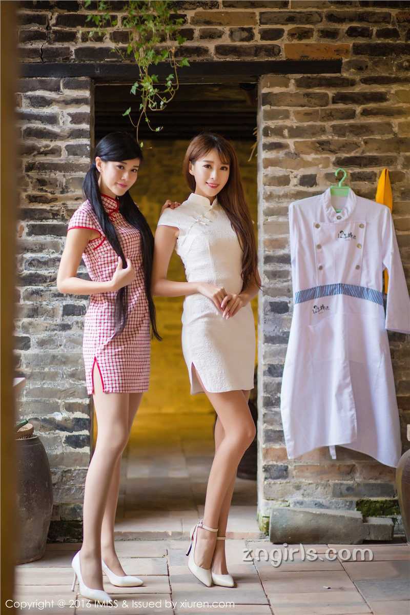 高清古典美女爱蜜社谭小雅携王曼妮甜美迷人图集