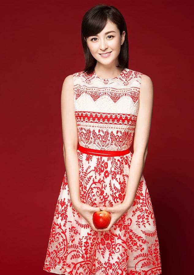 高清戴娇倩圣诞节大片展甜美笑容图集