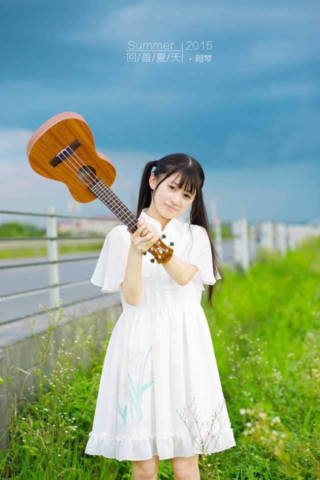 最全双马尾美少女迷人外景甜美壁纸