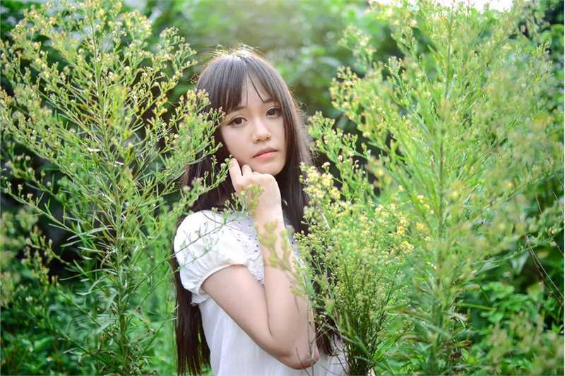 高清森系子外景甜美惹人爱图集