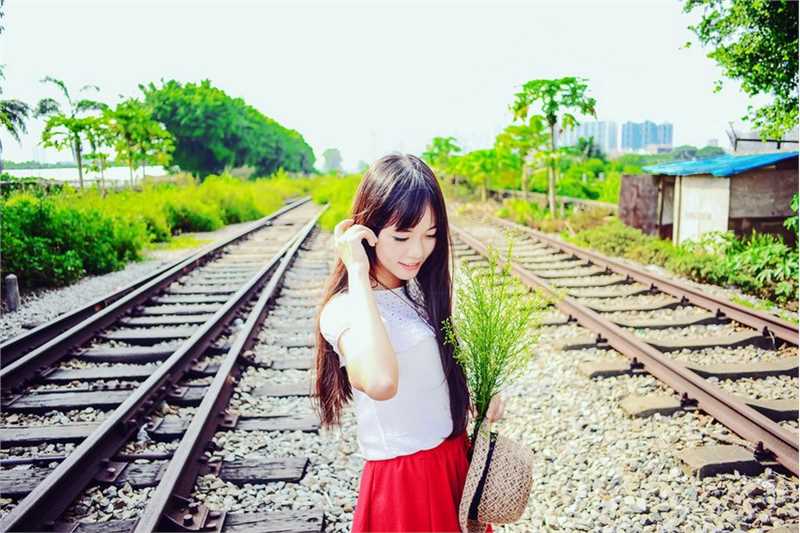 高清森系子外景甜美惹人爱图集