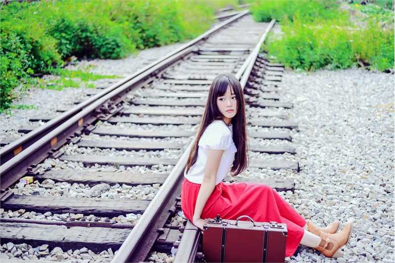 高清森系子外景甜美惹人爱图集