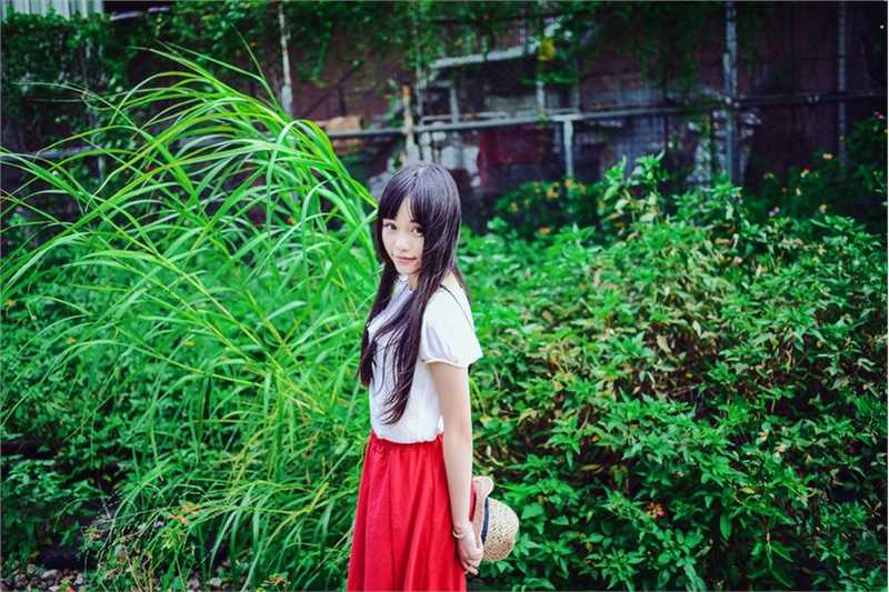 高清森系子外景甜美惹人爱图集
