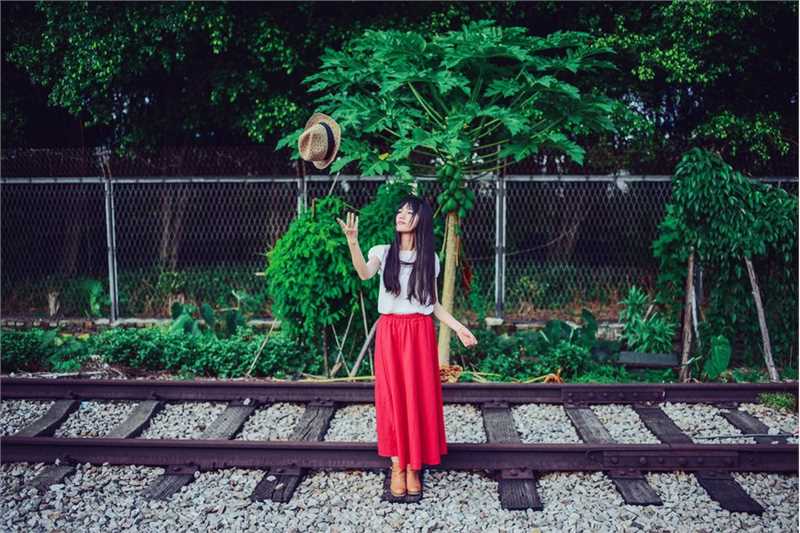 高清森系子外景甜美惹人爱图集