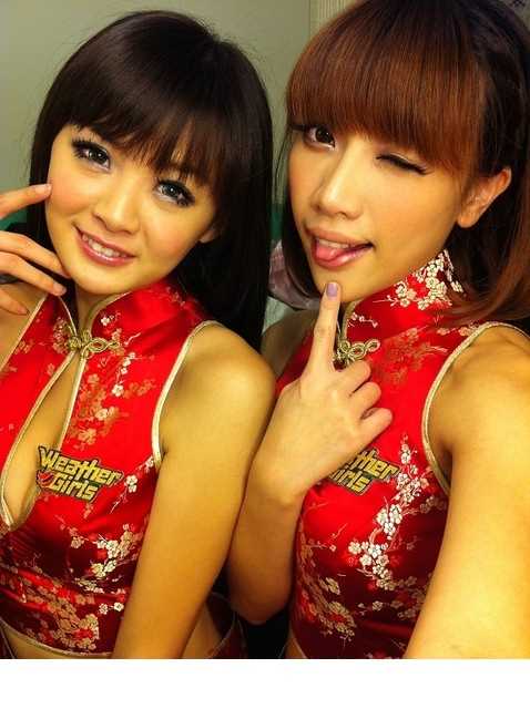 精选旗袍美模陈立冷照图册