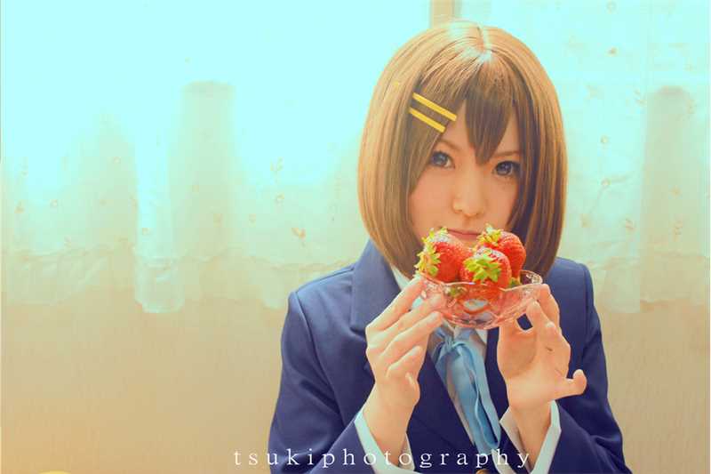 最全轻音少女cosplay显甜美笑容相册