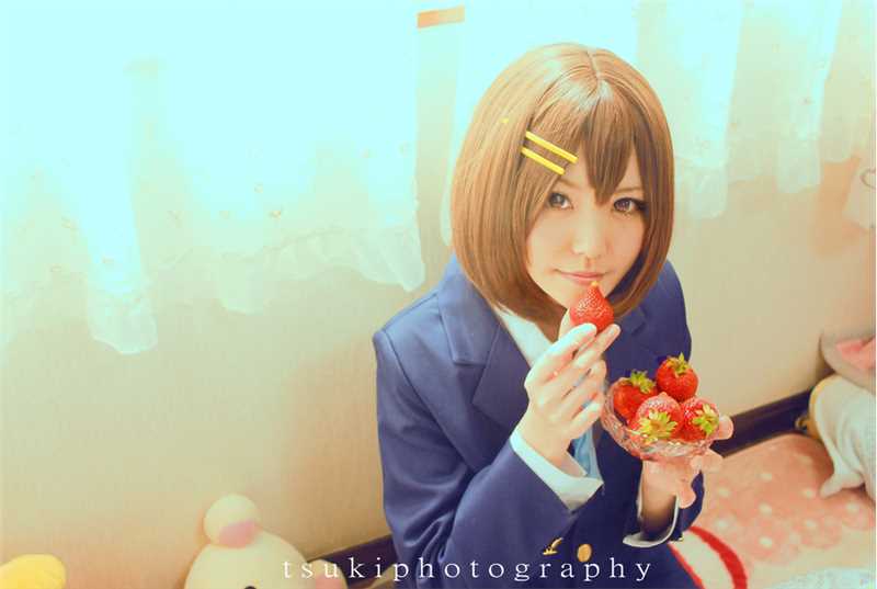 最全轻音少女cosplay显甜美笑容相册