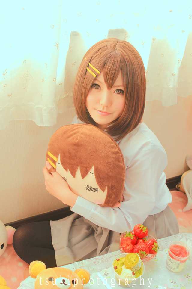 最全轻音少女cosplay显甜美笑容相册