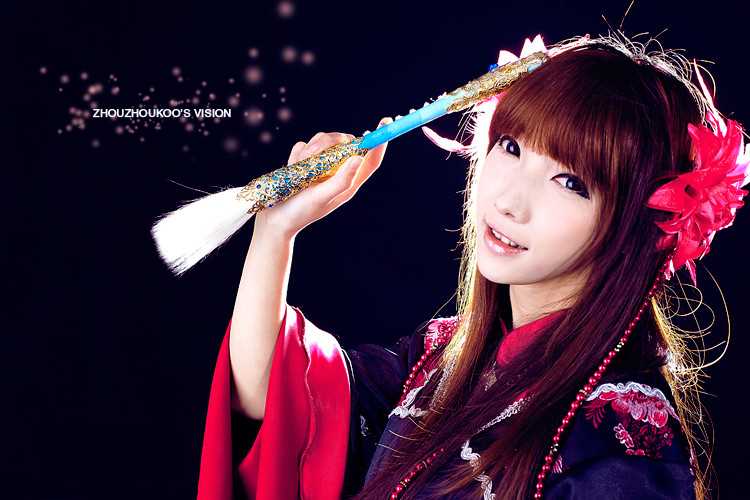 精选清新小美女cosplay仙剑万花图册