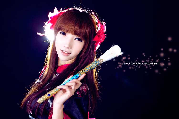 精选清新小美女cosplay仙剑万花图册