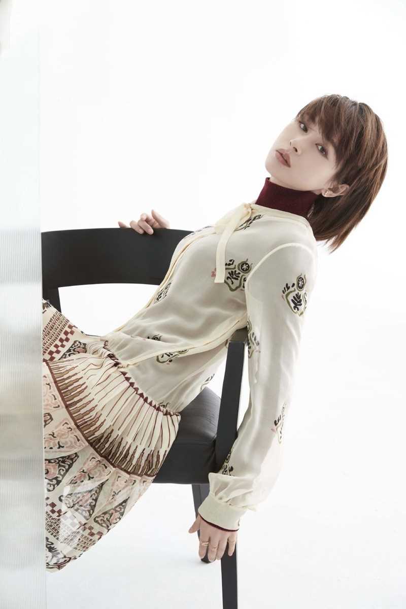 最新帅气美女御姐王子文时尚惹火神态图片壁纸