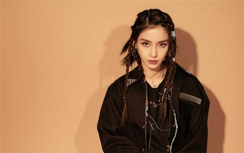 精选邪魅明星少女angelababy帅气潮流个性时尚图册