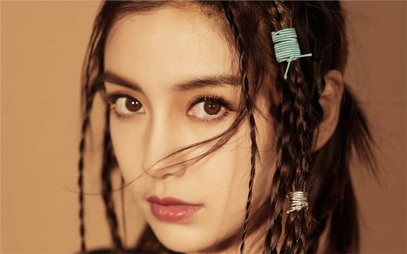 精选邪魅明星少女angelababy帅气潮流个性时尚图册