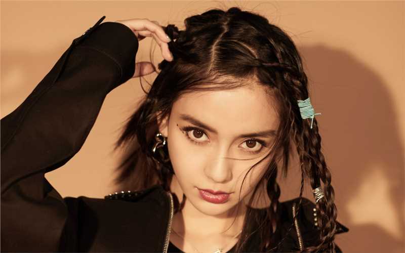 精选邪魅明星少女angelababy帅气潮流个性时尚图册