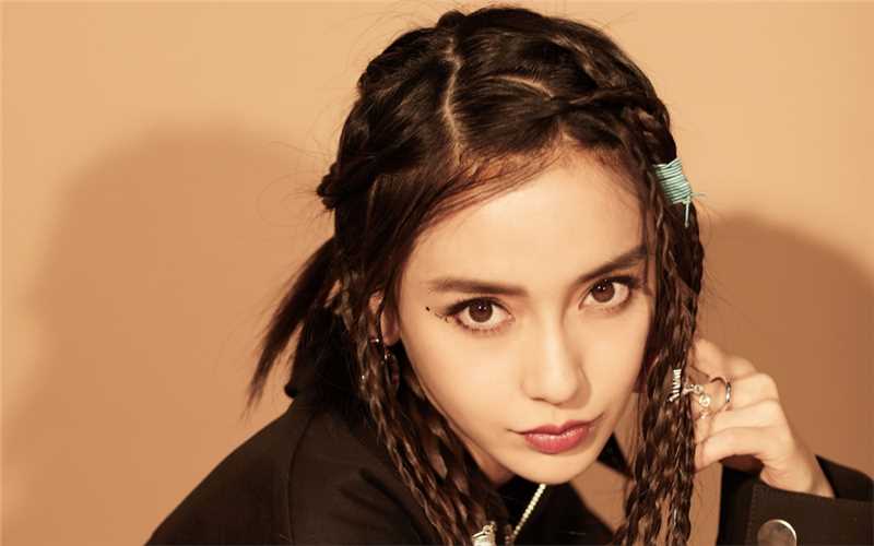 精选邪魅明星少女angelababy帅气潮流个性时尚图册