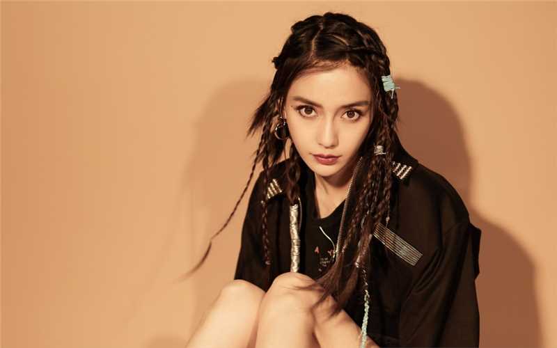 精选邪魅明星少女angelababy帅气潮流个性时尚图册