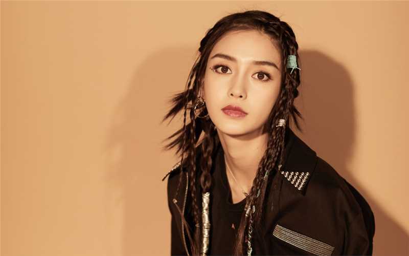 精选邪魅明星少女angelababy帅气潮流个性时尚图册