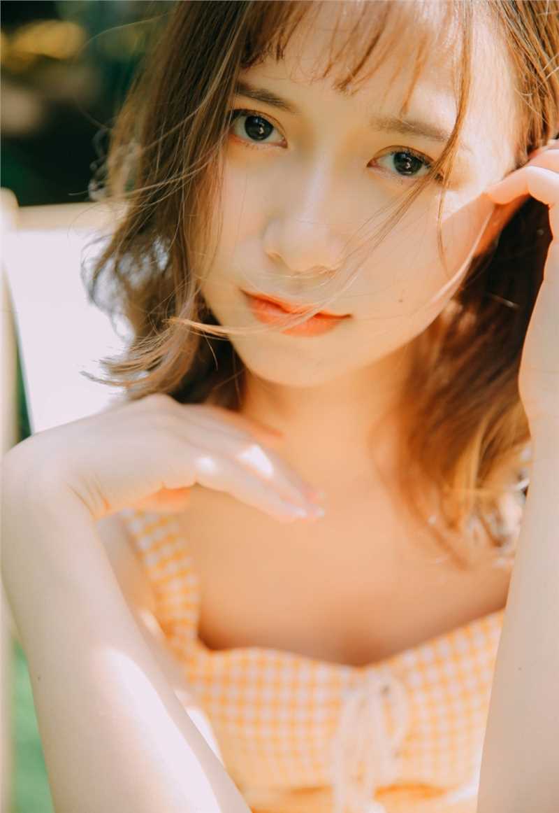特别专辑潮流时尚模特吊带背心甜美冷艳美女