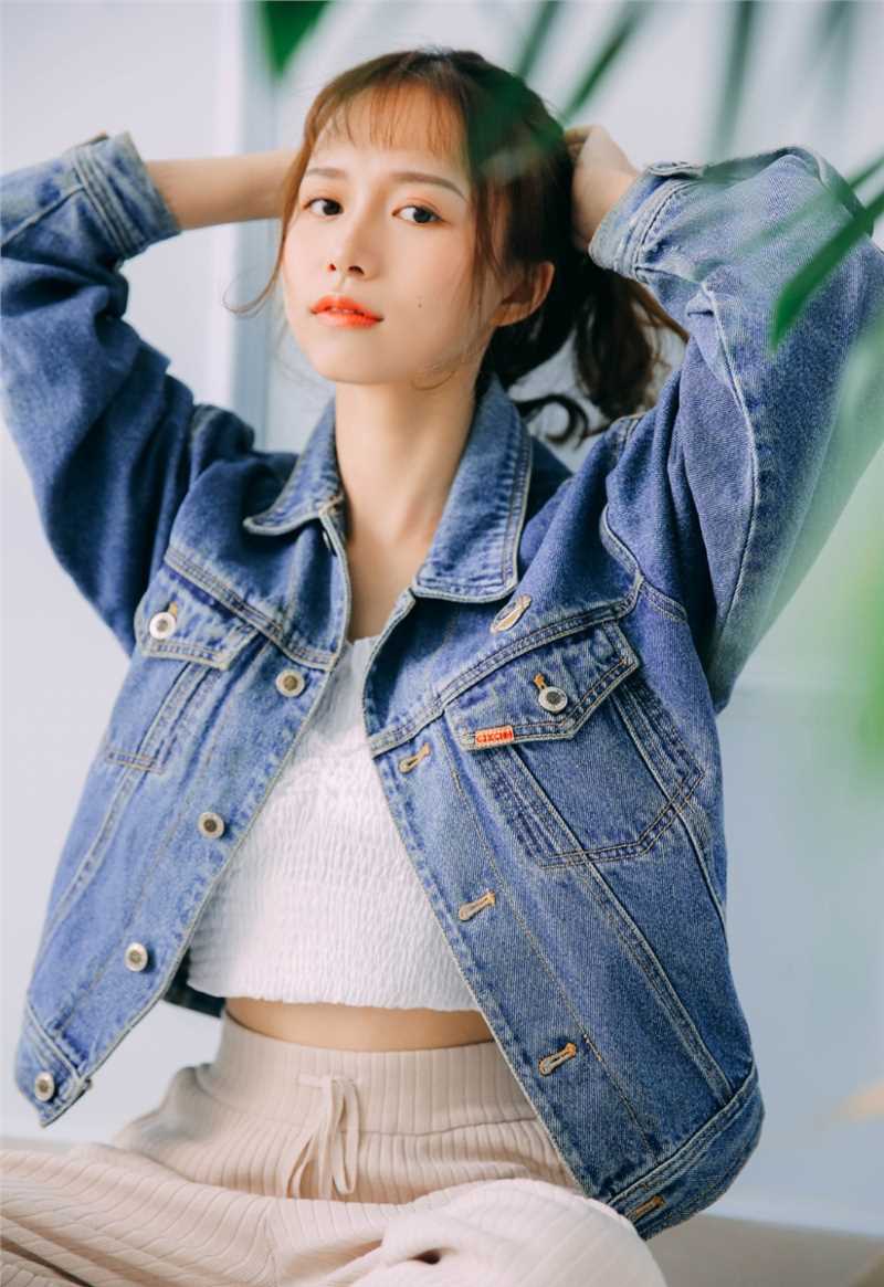 特别专辑潮流时尚模特吊带背心甜美冷艳美女