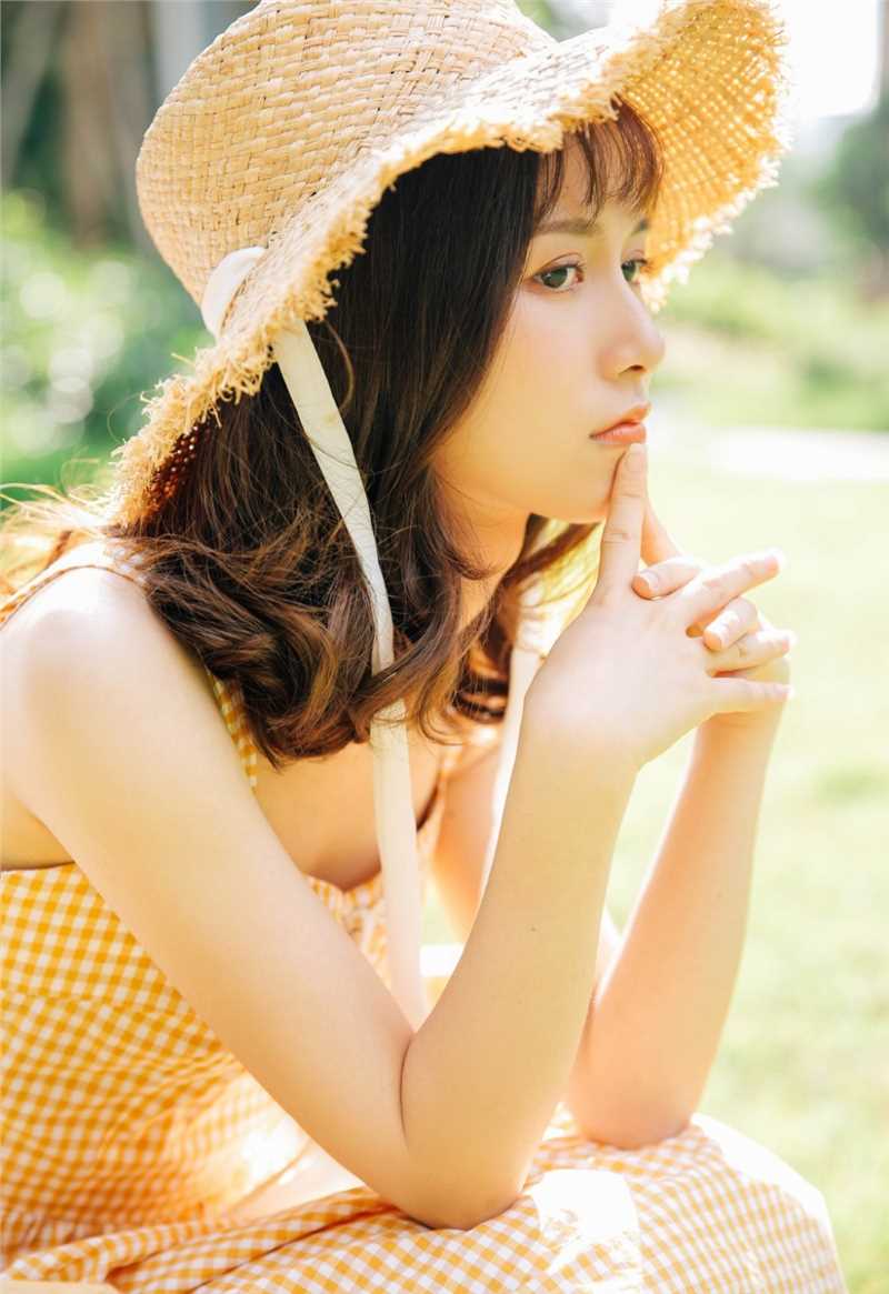 特别专辑潮流时尚模特吊带背心甜美冷艳美女
