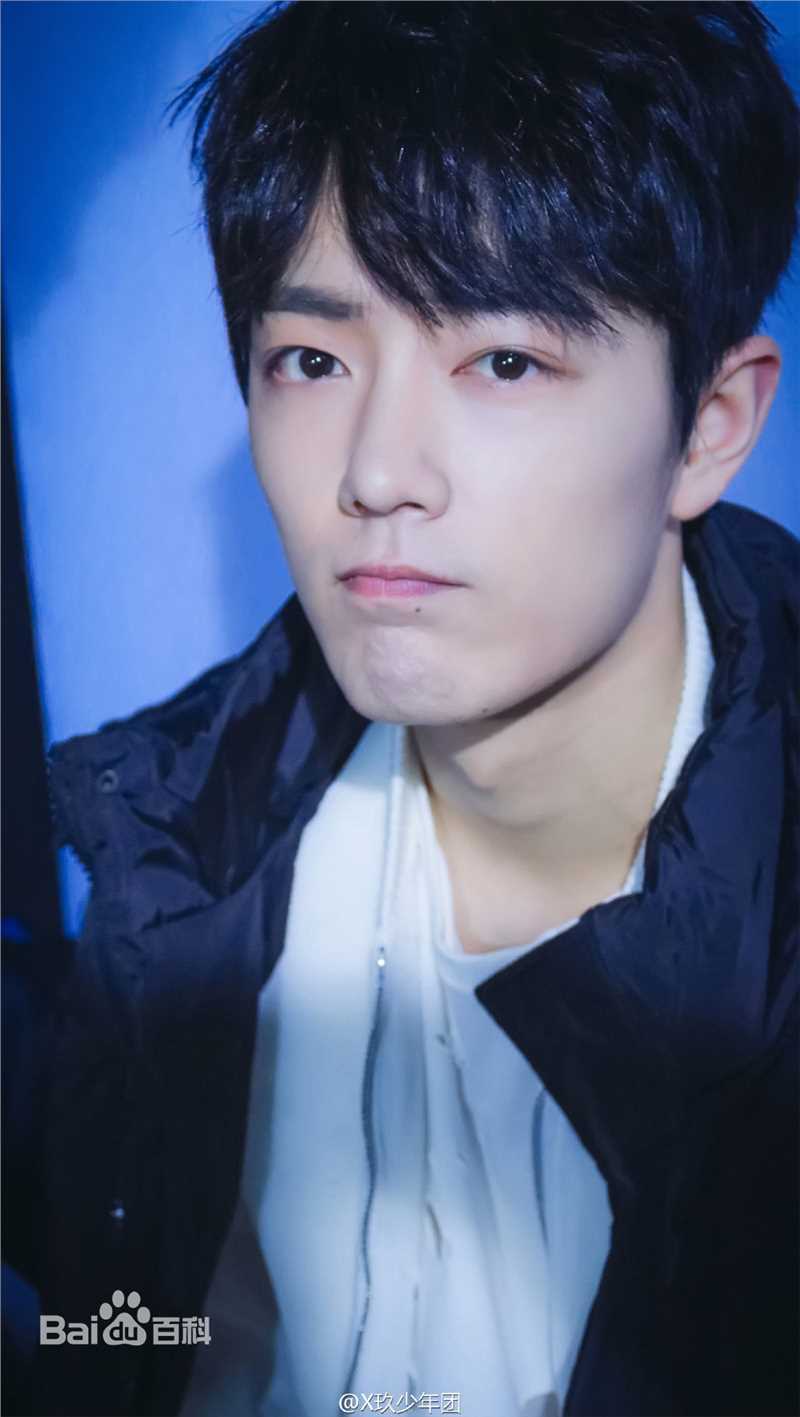 肖战X玖组合活动图前后照片