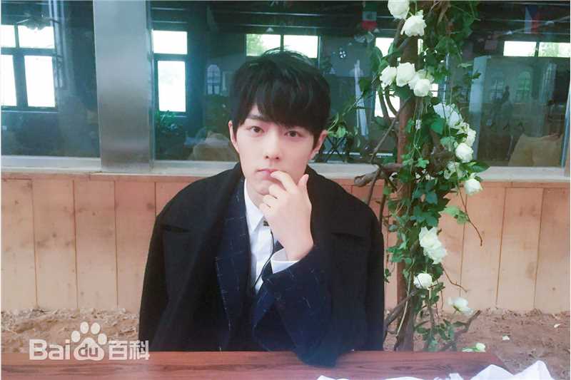 肖战X玖组合活动图前后照片