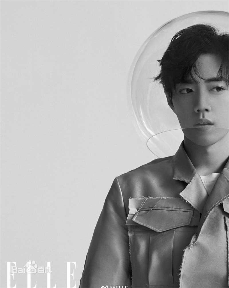 肖战ELLE世界时装之苑素颜照相册