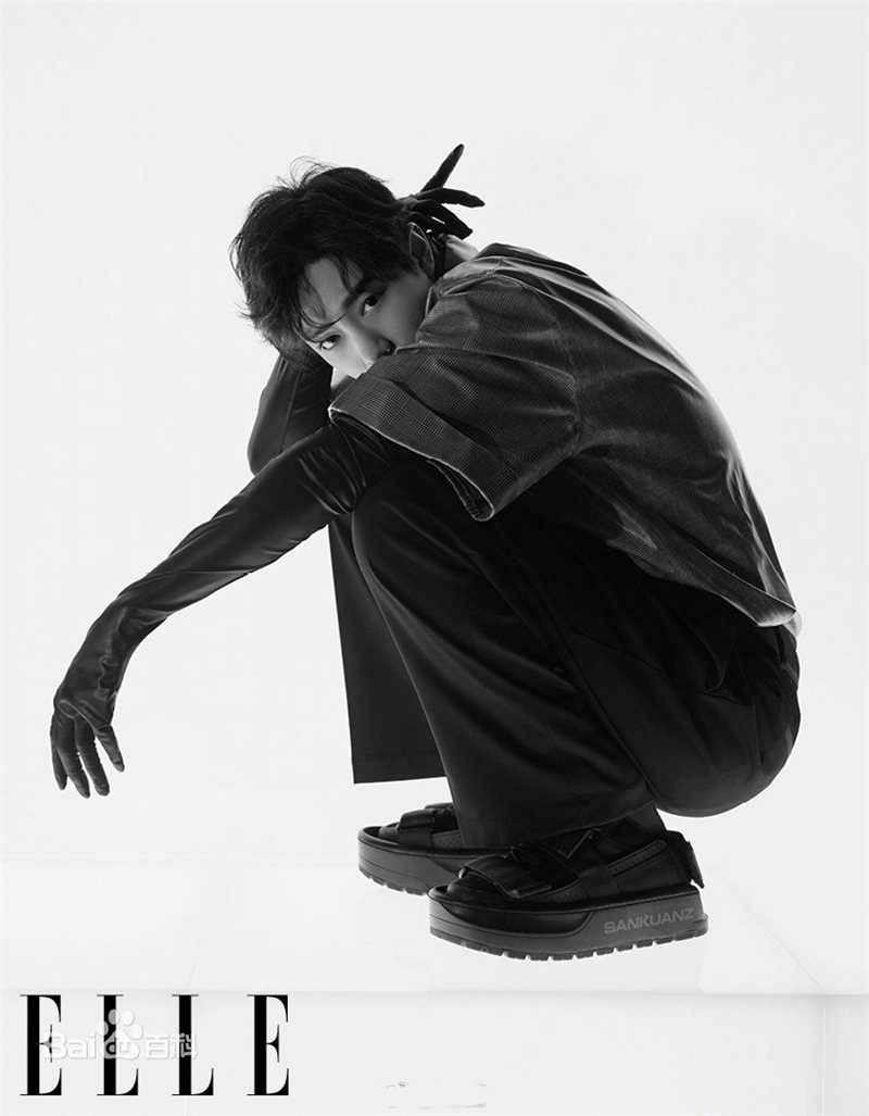 肖战ELLE世界时装之苑素颜照相册