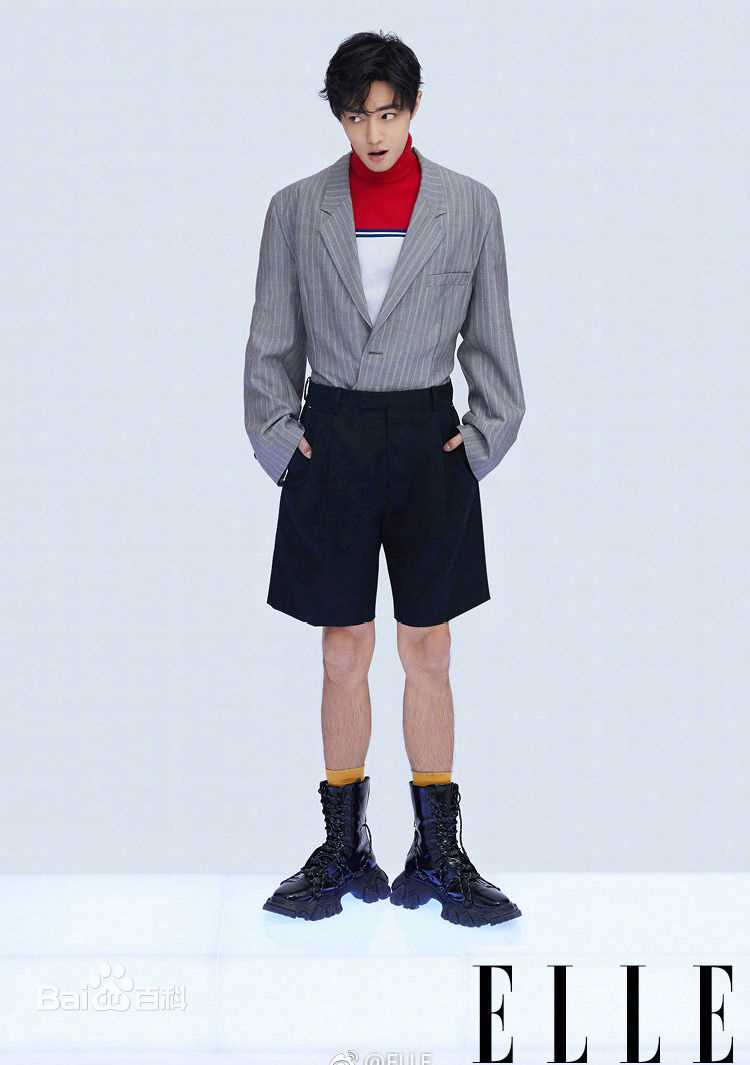 肖战ELLE世界时装之苑素颜照相册