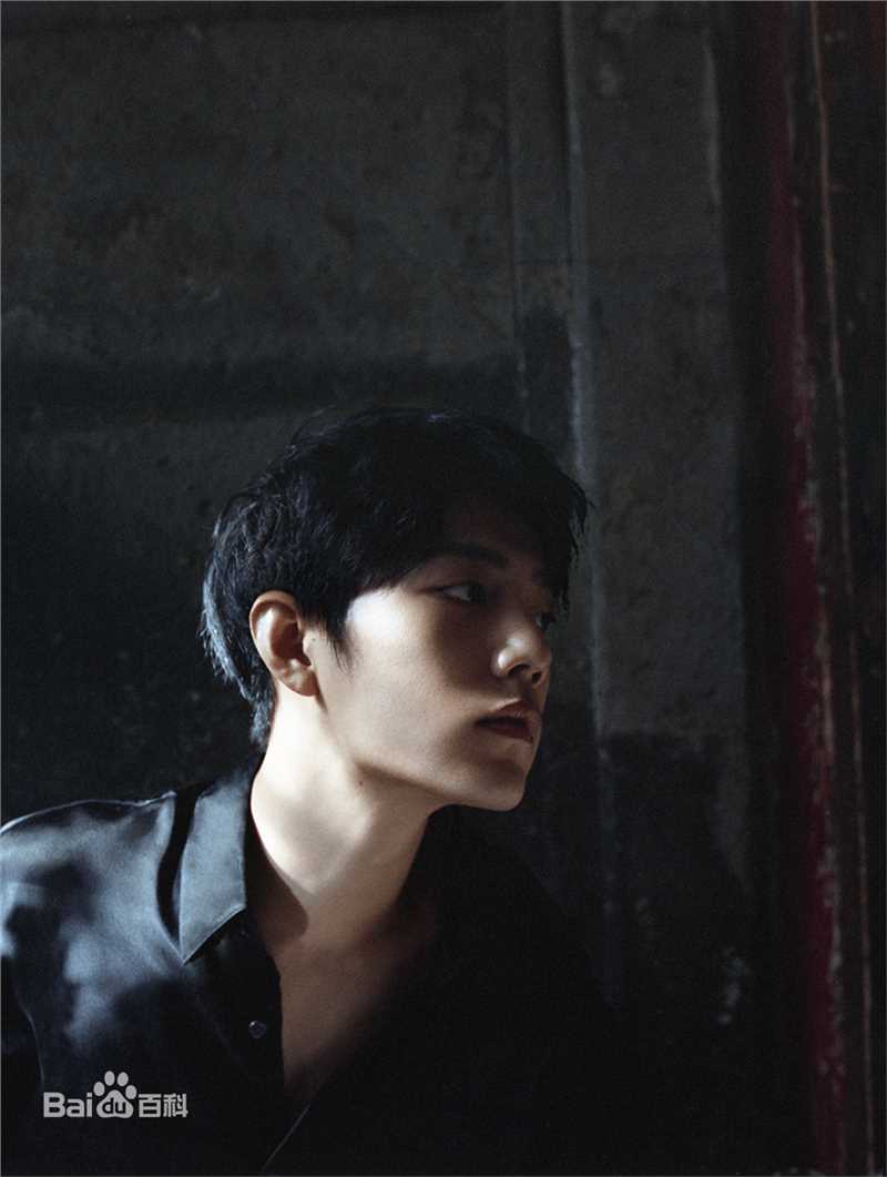 肖战时尚芭莎前后照片