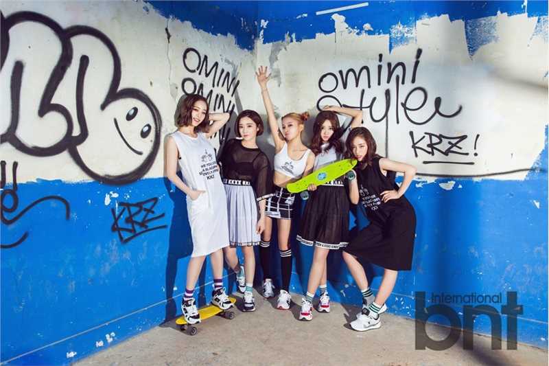 韩国女团Tren-D辣妹时尚夏季性感