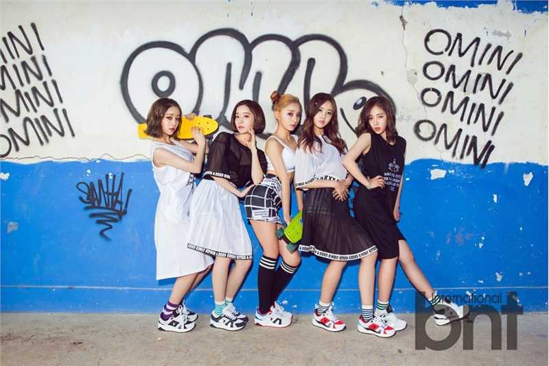 韩国女团Tren-D辣妹时尚夏季性感