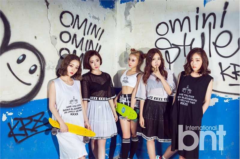 韩国女团Tren-D辣妹时尚夏季性感