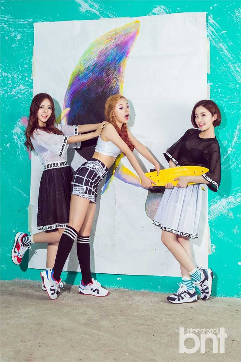 韩国女团Tren-D辣妹时尚夏季性感