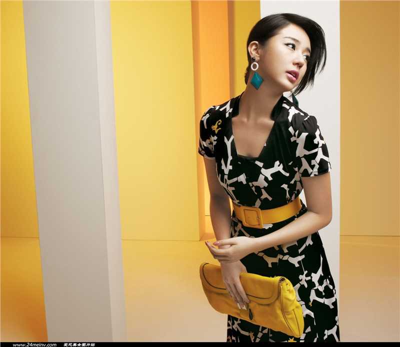 特别专辑韩国短发美女明星尹恩惠时尚大片图片