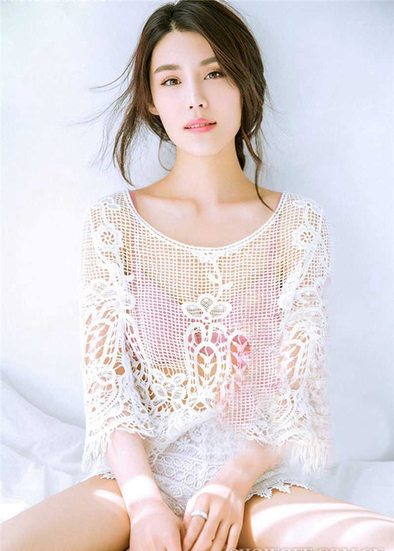 高清时尚女星韩丹彤低胸诱惑摄影图图集