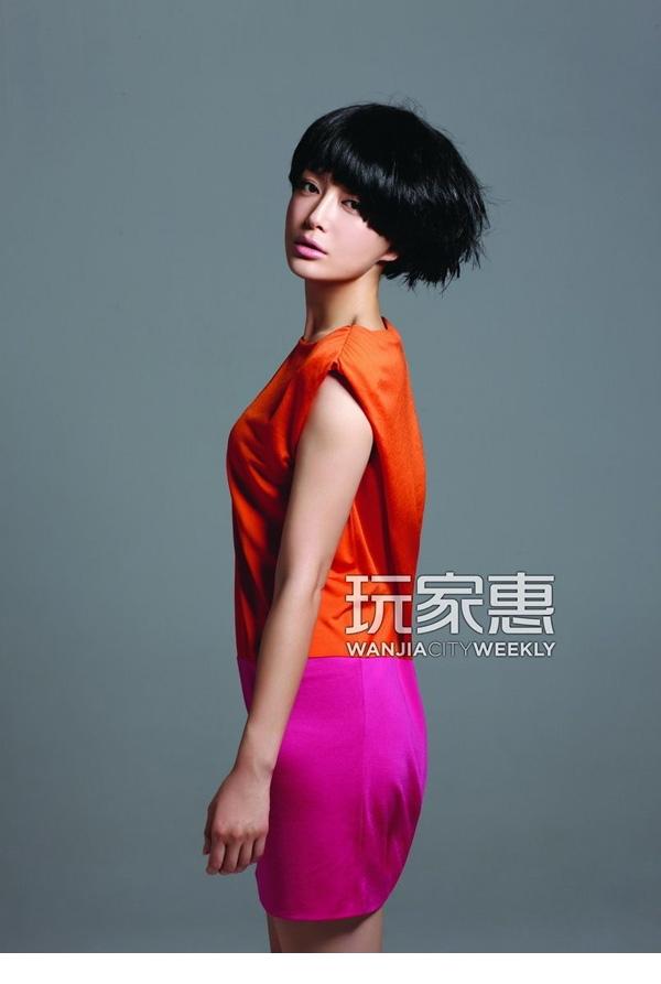 高清中国美女明星秦岚时尚大片尽显精灵气质图集